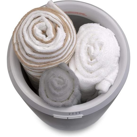 Towel Warmer, Large | 20L | 12" Dia. x 21" Tall, Gray - Picture 4 of 5